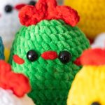 Crochet pattern Plushy Easter chicken, Crochet bird Amigurumi pattern, Crochet animals easy crochet patterns, Crochet chicken pillow - Image 7