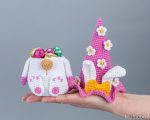 Crochet patterns bundle flower gnomes, Crochet gnome pattern, Crochet bee amigurumi pattern, Summer crochet decor, - Image 9
