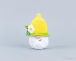 Crochet patterns Lemon gnome, Amigurumi crochet gnome and crochet lemon, Summer crochet pattern, Crochet food amigurumi pattern - Image 6
