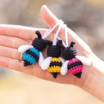 Crochet pattern Bee, Amigurumi pattern bee keychain, Crochet bumble bee pattern, Crochet animals amigurumi pattern, Bee ornament  pattern - Image 7