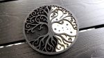 Coaster 00254. Laser cut files SVG, PDF, CDR Digital product - Image 4