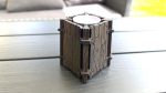 Rustic Tea Light Candle Holder, Laser Cut Files (SVG, PDF, CDR) - Image 4