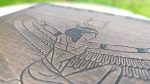 Egyptian Style Laser Cut Box – Miniature Chest of Drawers (Digital Download) - Image 7