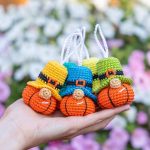 Crochet patterns Amigurumi Halloween gnome pumpkin, Crochet keychain pumpkin gnome pattern, Halloween ornaments, Thanksgiving gifts - Image 7