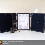 Dungeon Master Screen Laser Cut Files – DM Screen Organizer with Dice Box – Digital Download