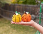 Crochet pattern pumpkin, Halloween crochet pumpkin amigurumi pattern, Thanksgiving pumpkin crochet ornament, Thanksgiving crochet decor - Image 7