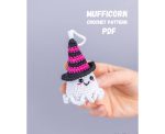 Halloween Crochet pattern ghost keychain, Crochet ghost pattern, Crochet Halloween amigurumi pattern, Easy Halloween glow yarn pattern - Image 5