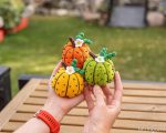 Crochet pattern pumpkin, Halloween crochet pumpkin amigurumi pattern, Thanksgiving pumpkin crochet ornament, Thanksgiving crochet decor - Image 5