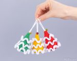 Crochet Christmas tree ornaments amigurumi pattern, Crochet pattern amigurumi Christmas ornaments, Easy Crochet Christmas tree keychain - Image 11