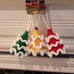 Crochet Christmas tree ornaments amigurumi pattern, Crochet pattern amigurumi Christmas ornaments, Easy Crochet Christmas tree keychain - Image 5