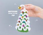 Crochet patterns bundle Christmas tree - 3 sizes, Christmas amigurumi pattern, Crochet pattern Christmas decor, Amigurumi Christmas tree - Image 7