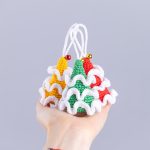 Crochet Christmas tree ornaments amigurumi pattern, Crochet pattern amigurumi Christmas ornaments, Easy Crochet Christmas tree keychain - Image 20