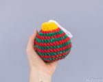 Crochet pattern Christmas ornaments, Crochet Christmas decorations amigurumi pattern, Easy Crochet pattern, Crochet plush pattern - Image 11
