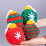 Crochet pattern Christmas ornaments, Crochet Christmas decorations amigurumi pattern, Easy Crochet pattern, Crochet plush pattern - Image 13