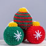 Crochet pattern Christmas ornaments, Crochet Christmas decorations amigurumi pattern, Easy Crochet pattern, Crochet plush pattern - Image 18