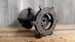 Laser Cut Candle Holder with Gothic Design (SVG, PDF, CDR) - Image 9