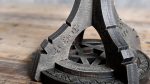Laser Cut Candle Holder with Gothic Design (SVG, PDF, CDR) - Image 8