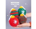 Crochet pattern Christmas ornaments, Crochet Christmas decorations amigurumi pattern, Easy Crochet pattern, Crochet plush pattern