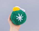 Crochet pattern Christmas ornaments, Crochet Christmas decorations amigurumi pattern, Easy Crochet pattern, Crochet plush pattern - Image 8