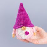 Crochet patterns Gnomes with hearts Amigurumi Pattern (PDF), Crochet alentine gnomes pattern, Crochet gnome pattern, Crochet keychain - Image 10