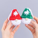 Crochet pattern Plush Christmas gnome ornaments, Crochet plush gnome decor amigurumi pattern, Christmas ornaments easy crochet pattern - Image 8