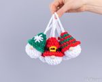 Crochet pattern Plush Christmas gnome ornaments, Crochet plush gnome decor amigurumi pattern, Christmas ornaments easy crochet pattern - Image 11