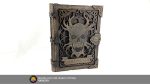 Laser Cut Files Skull Book Box SVG, Gothic Grimoire Storage, Wendigo Jewelry Box Vector, 3D Layered Wood Project, Cnc Pattern 00268