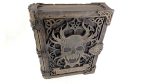 Laser Cut Files Skull Book Box SVG, Gothic Grimoire Storage, Wendigo Jewelry Box Vector, 3D Layered Wood Project, Cnc Pattern 00268 - Image 4