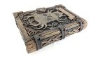 Laser Cut Files Skull Book Box SVG, Gothic Grimoire Storage, Wendigo Jewelry Box Vector, 3D Layered Wood Project, Cnc Pattern 00268 - Image 5
