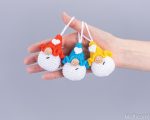 Crochet Pattern Valentine Gnome Keychain – Amigurumi with Heart, Easy Decor, Car Hanger PDF - Image 5