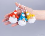 Crochet Pattern Valentine Gnome Keychain – Amigurumi with Heart, Easy Decor, Car Hanger PDF - Image 7