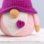 Crochet patterns Gnomes with hearts Amigurumi Pattern (PDF), Crochet alentine gnomes pattern, Crochet gnome pattern, Crochet keychain - Image 20