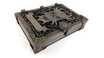 Laser Cut Files Skull Book Box SVG, Gothic Grimoire Storage, Wendigo Jewelry Box Vector, 3D Layered Wood Project, Cnc Pattern 00268 - Image 6