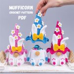 Crochet patterns Easter bunny candy keeper and crochet egg pattern, Crochet bunny gnome amigurumi pattern, Crochet Easter decor PDF