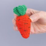 Crochet patterns carrot, Crochet Easter amigurumi pattern, Easter amigurumi carrot pattern - Image 9