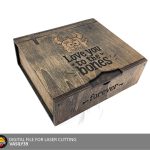 Gift Box 00274 Files: SVG, PDF, CDR (Digital)