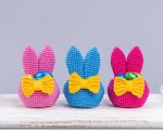 Crochet patterns Bunny ears Easter basket, Crochet amigurumi bunny pattern, Easter bunny decor PDF - Image 9