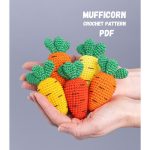 Crochet patterns carrot, Crochet Easter amigurumi pattern, Easter amigurumi carrot pattern