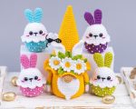 Easter Crochet Pattern Bundle – Bunny Gnome Candy Keeper & Crochet Bunnies Amigurumi PDF - Image 7