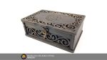 Witchy Tarot Card Box Laser Cut, Pentagram Moon Celtic Jewelry Box (Digital)