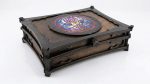 Laser Cut Wooden Box Plan, Stained Glass Iris Jewelry Box (Digital File) - Image 4