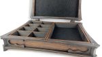 Laser Cut Wooden Box Plan, Stained Glass Iris Jewelry Box (Digital File) - Image 9