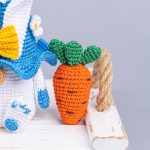Crochet Pattern Bundle –Easter Bunny Gnome Candy Keeper & Crochet Carrots Amigurumi PDF - Image 4