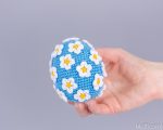 Easter Crochet pattern egg with crochet flowers, Crochet Easter ornament amigurumi pattern, Crochet Easter decorations, Crochet egg - Image 9