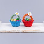 Tiny Crochet Easter Basket Pattern – Mini Treat Basket, Easy Beginner PDF - Image 5