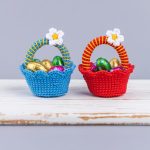 Tiny Crochet Easter Basket Pattern – Mini Treat Basket, Easy Beginner PDF - Image 6