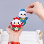 Crochet pattern Easter egg cozy, Crochet chicken candy keeper Amigurumi pattern, Easy crochet animal PDF pattern - Image 8