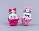 Crochet pattern Easter bunny Egg cozy, Crochet animals Amigurumi pattern, Amigurumi bunny candy keeper easy crochet patterns, Easter crochet - Image 7