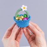 Tiny Crochet Easter Basket Pattern – Mini Treat Basket, Easy Beginner PDF - Image 9
