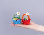 Tiny Crochet Easter Basket Pattern – Mini Treat Basket, Easy Beginner PDF - Image 12